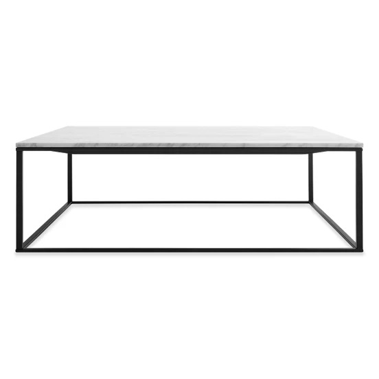 Коктейльный и ламповый стол с мраморной столешницей