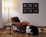 Кресло 74 x 103 x h 80, пуф 62 x 47 x h 37